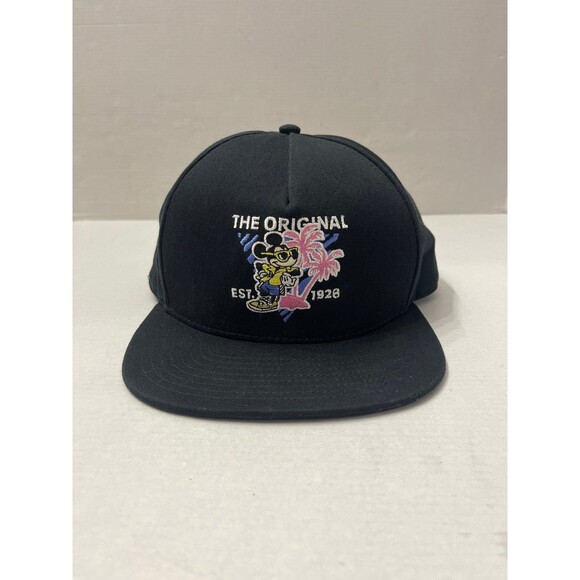 Vans × Disney Mickey Mouse Unisex SnapBack Hat Black Never Worn - Picture 1 of 8